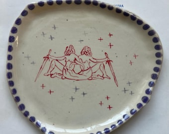 Stjärnteckensplatta | Tvillingarna
