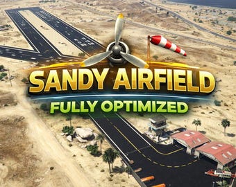 Fivem MLO Sandy Airfield | Optimized Game Asset