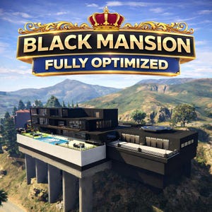 Black Mansion MLO | Voor Fivem geoptimaliseerd game-item