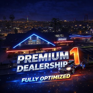 Fivem Mlo | CONCESSIONÁRIA PREMIUM UM | Totalmente Otimizada | Alta Qualidade