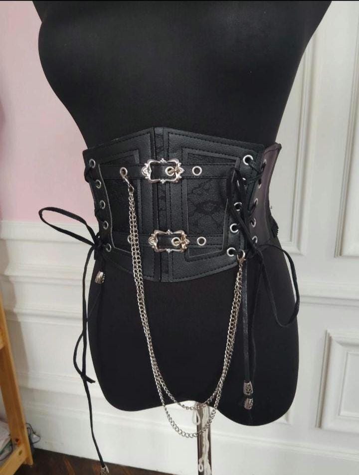 Punk Corset Belt - Etsy display picture 1