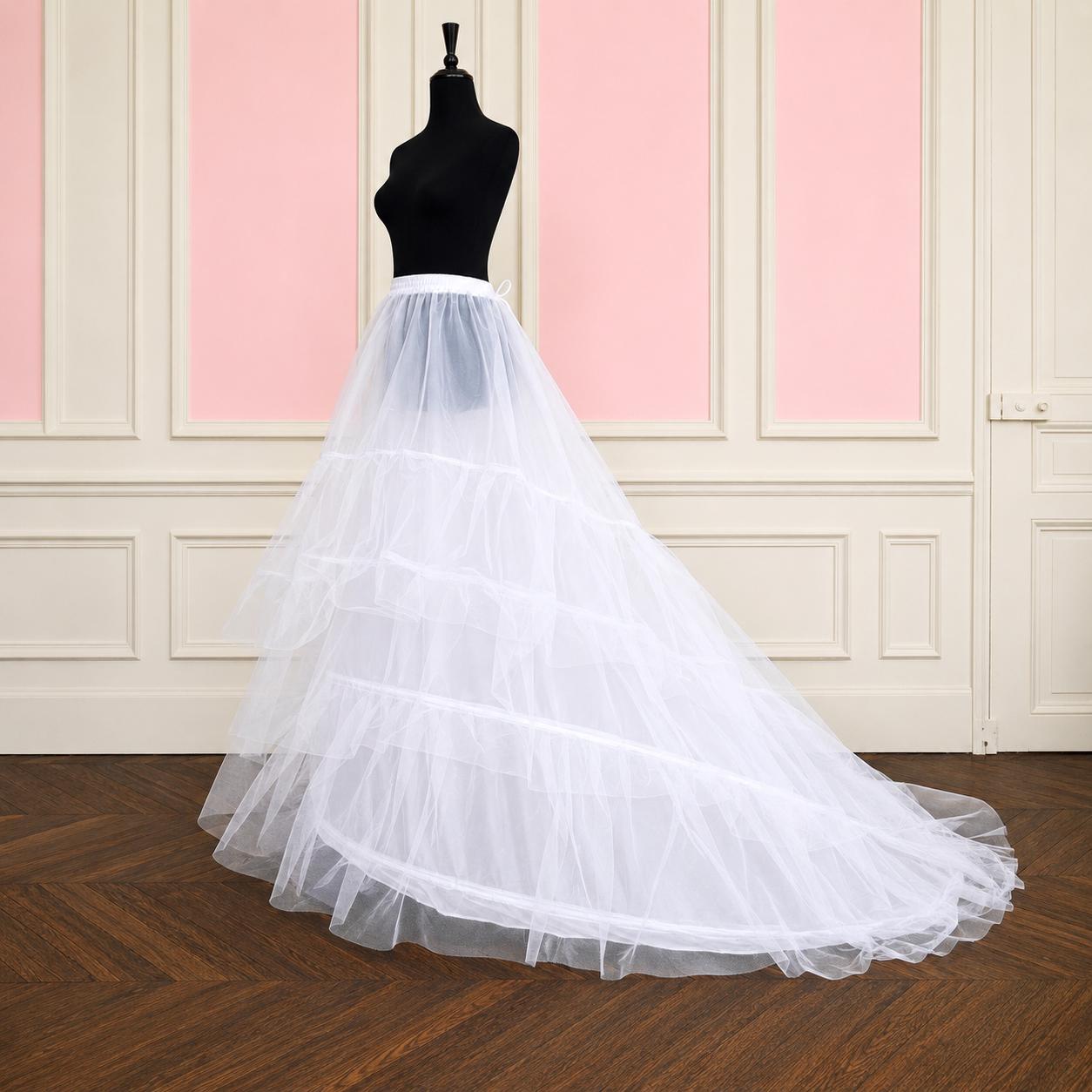 mermaid wedding dress hoop Mermaid Petticoat With Hoop