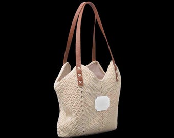 Clownfish Illustration Straw Bag | Beach Tote, Ocean Animal Print