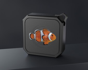 Altavoz Bluetooth con ilustración de pez payaso / Altavoz resistente al agua para exteriores