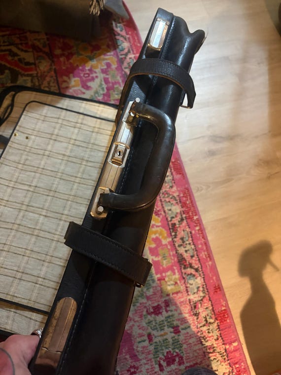 Vintage Elk Leather Salesman case View 3