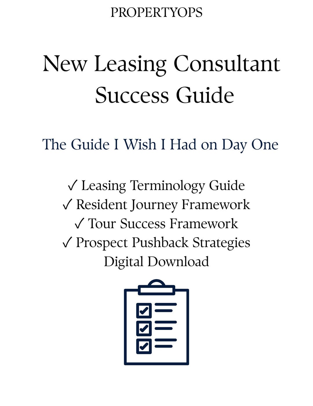 New Leasing Consultant Success Guide | Property Management Training ...