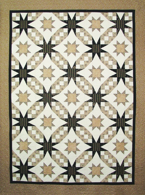 Starlight Waltz Digital Pattern Lap or Queen Size