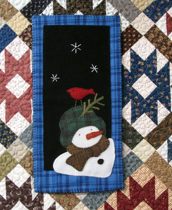 Winter Welcome Wool Banner Digital Pattern