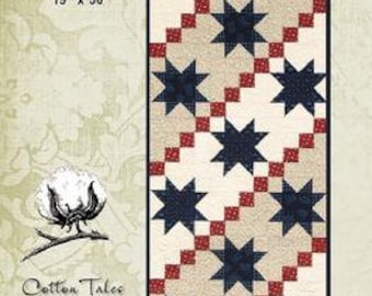 Stars and Stripes Digital Runner Pattern
