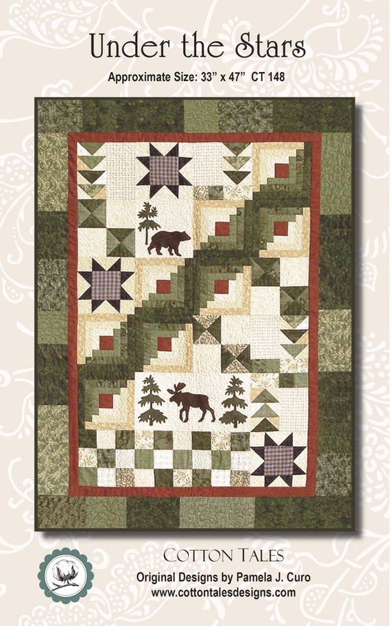 Under the Stars Digital Wall Quilt Pattern