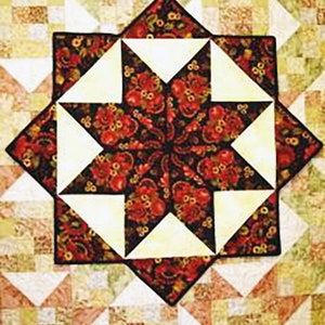 Kashmir Quilted Table Topper Digital Pattern