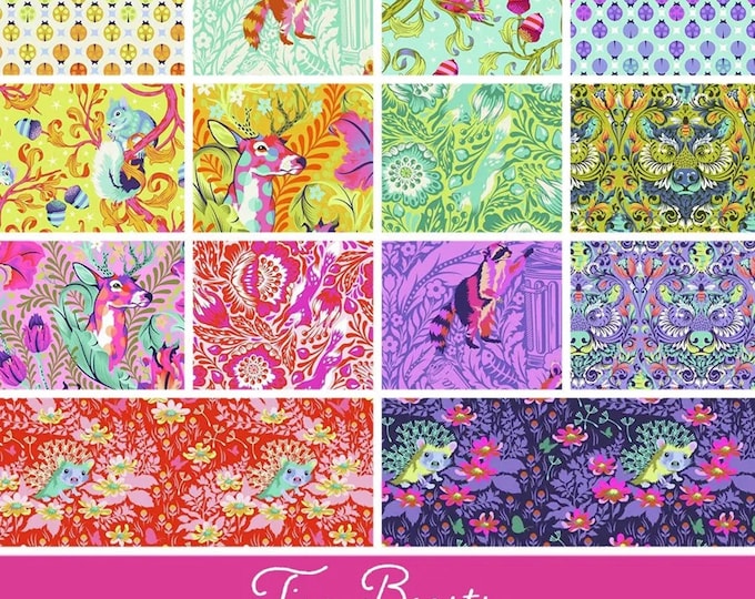 Out Foxed - Glimmer  -Tiny Beasts by Tula Pink main image 0