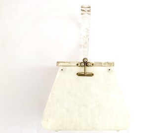 Vintage Lucite Box Purse Florida Handbags Of Miami