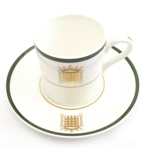 Vintage Wedgwood Bone China Demitasse Cup and Saucer