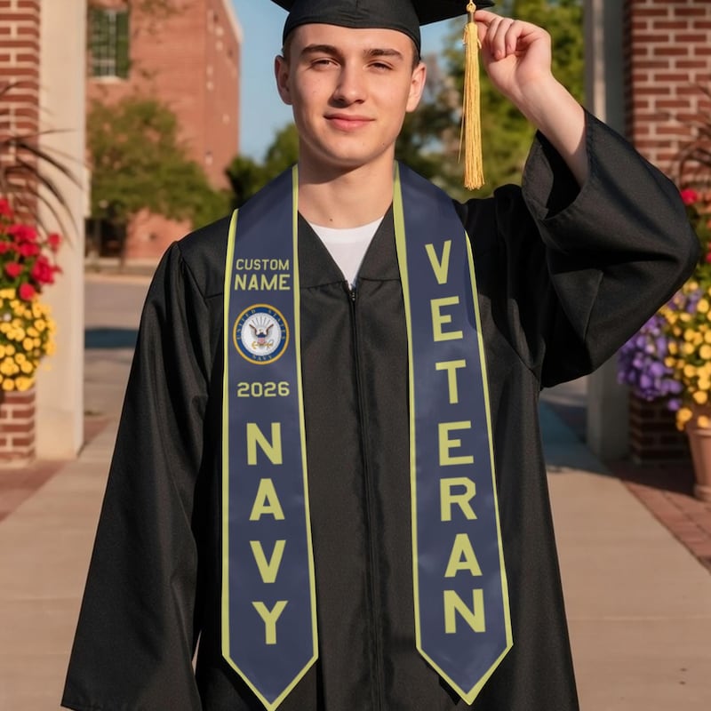 Graduation Military Stole - Etsy