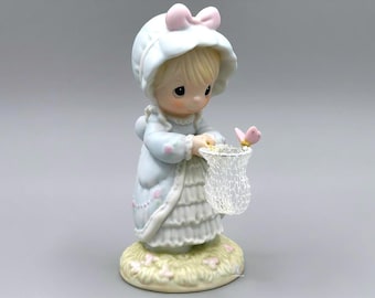 Precious Moments Girl with Butterfly Net