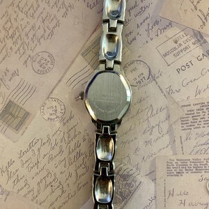 Alternating Classical Portrait Cameos Antiqued Finish Bracelet Quartz Wristwatch image 4