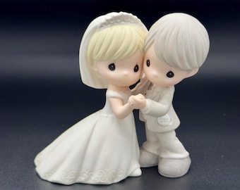 Precious Moments Daddy's Little Girl Bride In White Figurine