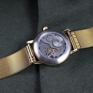 Soviet watch Radiation Pobeda watch, Radiation watch, mens ussr watch, gift for him, mechanical watch image 8
