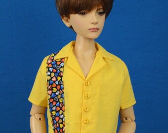 Bowling Shirt for 1/3 scale BJD in choice of colors