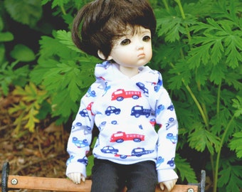 Elección del diseño de la sudadera con capucha para BJD de tamaño YO