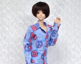 Pajamas for Smart Doll guy and 62-64 cm BJDs, Ringdoll teen. Choice of patterns.