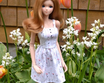 Summer Dresses in pattern choices for Smart Doll and Dollfie Dream