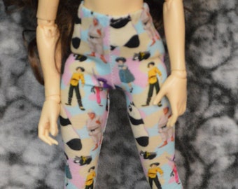 Choice of Leggings in wild colors for your SLIM 1/4 scale BJD and Ellowyne Wilde