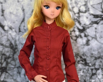 Blouses Smart Doll avec col mao ; Convient à Kirya et à d'autres BJD 55-60 slim
