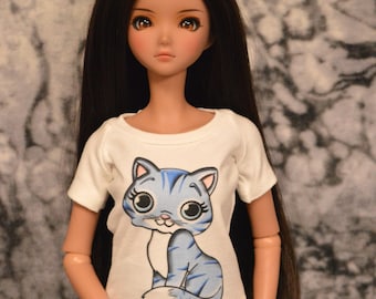 Graphic T-shirts for Smart Doll, Dollfie Dream and possibly 1/3 scale BJDs