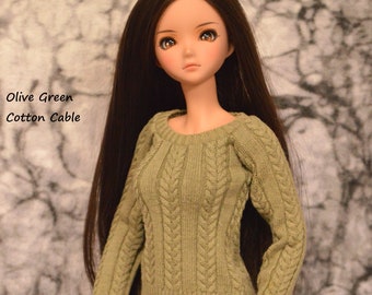 Choice of Sweaters or Knit Dress for Smart Doll