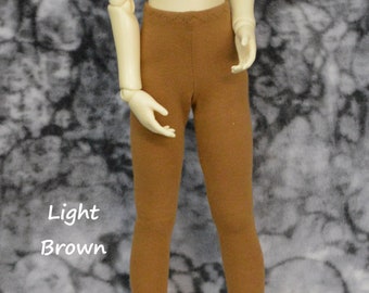 MSD Leggings for non-slim BJDs in solid color choices. Please see all the photos before making a selection.