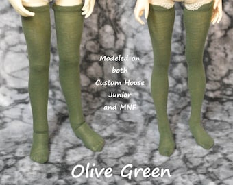 MSD Thigh High Stockings for 1/4 scale BJDs in range of colors and styles