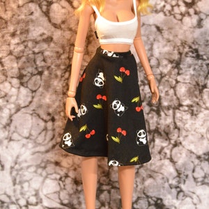 NEW! Knee-length Skirt for Smart Doll, Dollfie Dream and other 1/3 scale BJDs in choice of patterns
