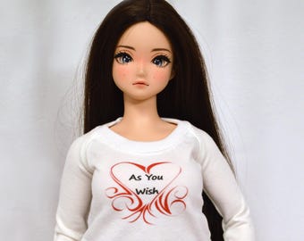 Pear Body Smart Doll Long Sleeved Graphic T-shirts with choices