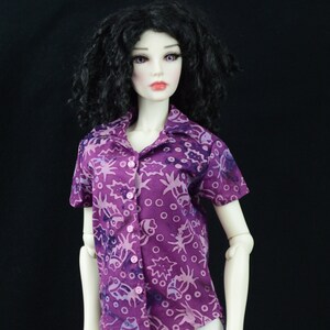 FeePle 65 Short-sleeved Shirts; fits other 65-70 cm BJDs: choose from colors and designs available