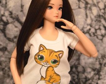 Choice of Graphic T-shirts for Pear Body Smart Doll