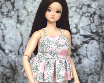 Smart Doll Pear Body Peplum Top for either default or smooth medium bust in color choices