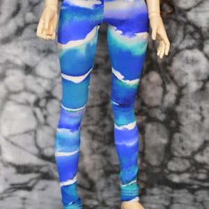 MiniFee Leggings in choices of wild colors to fit SLIM 1/4 scale BJDs