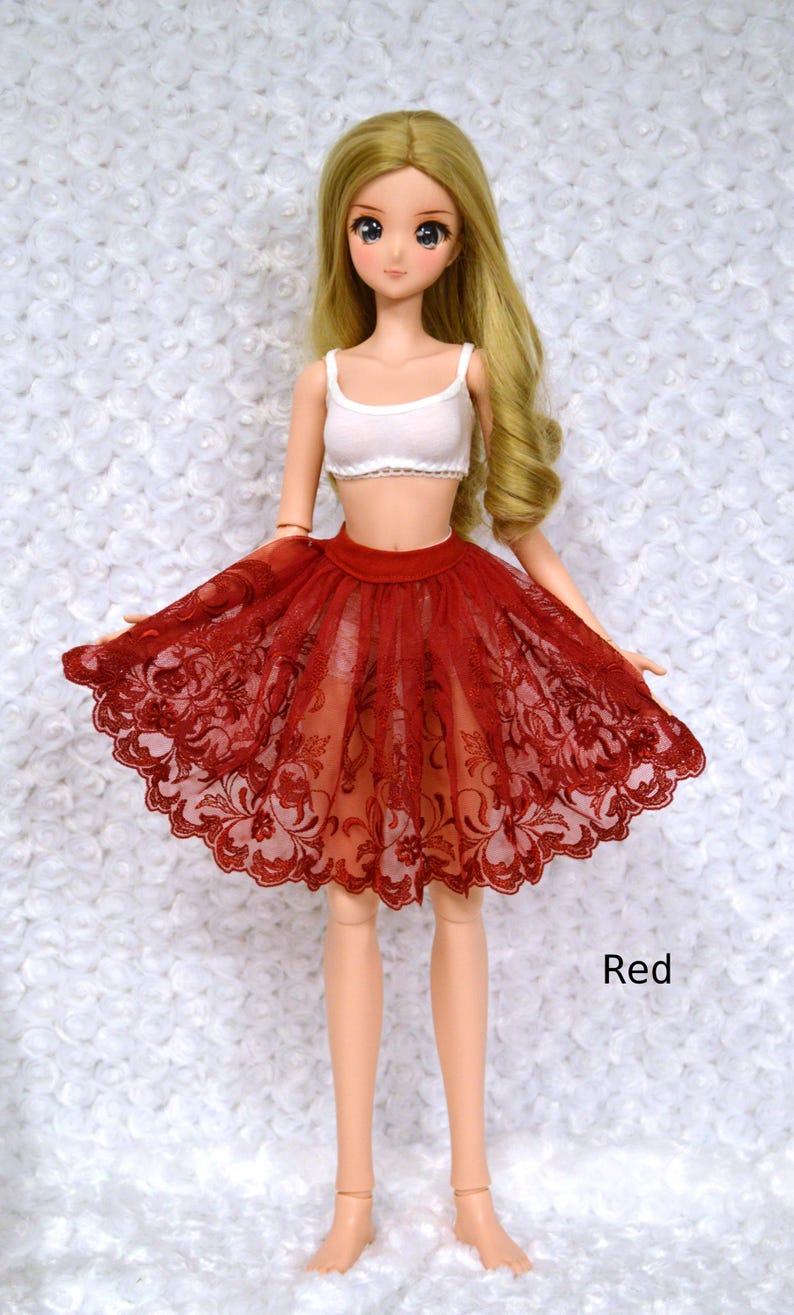 Smart Doll Lace Skirts in many color and design choices image 1