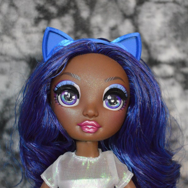 Choice of colors of Cat ear headbands for Rainbow High dolls