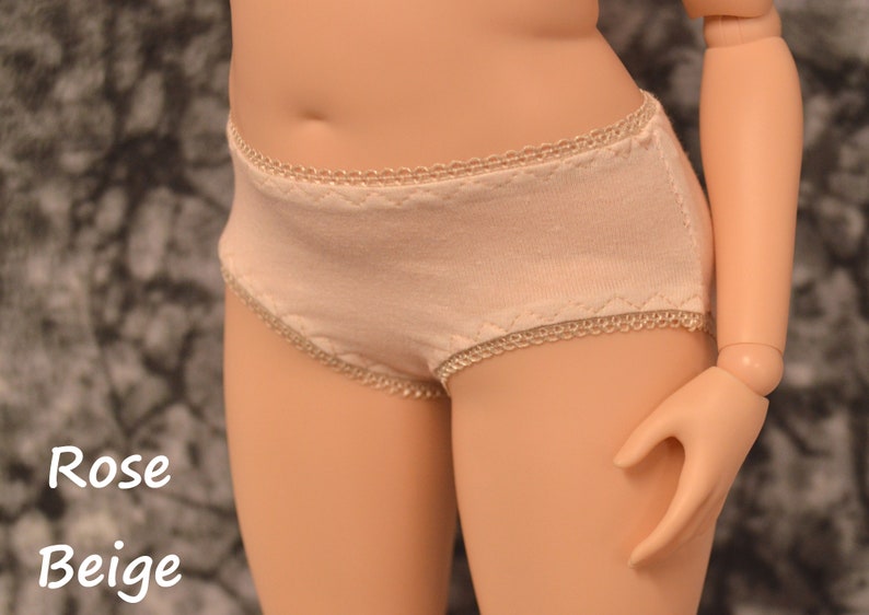 New Design for Pear Body Smart Doll Designer Underwear, with choices Rose Beige