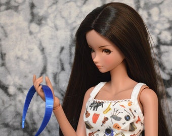 Simple wide headband for Smart Doll and 8&quot;  BJD heads, 21 color choices