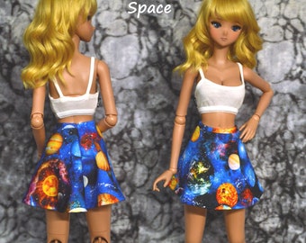 NEW! Skirt for Smart Doll, Dollfie Dream and other 1/3 scale BJDs in choice of colors