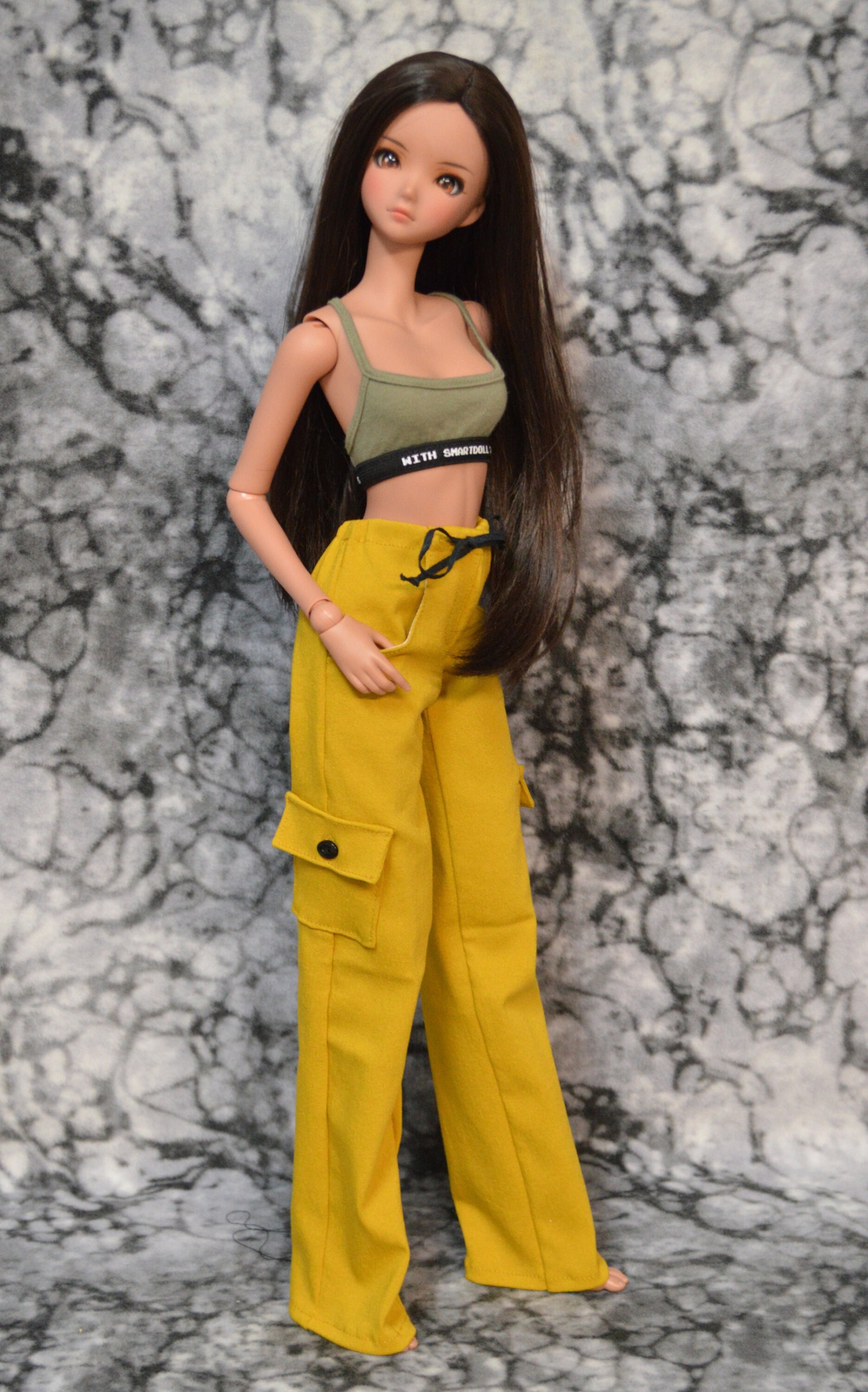 パンツ Doll mini pants Drawstring Waist Cargo Pants for Smart Doll Girl or Guy - Etsy