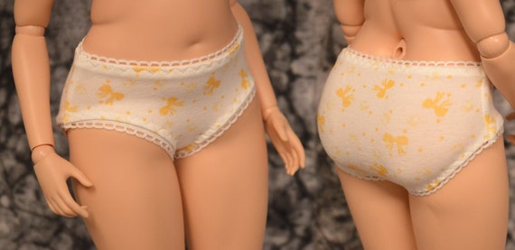 Pear Body Smart Doll Designer Underwear. Choose From Designs Available. 