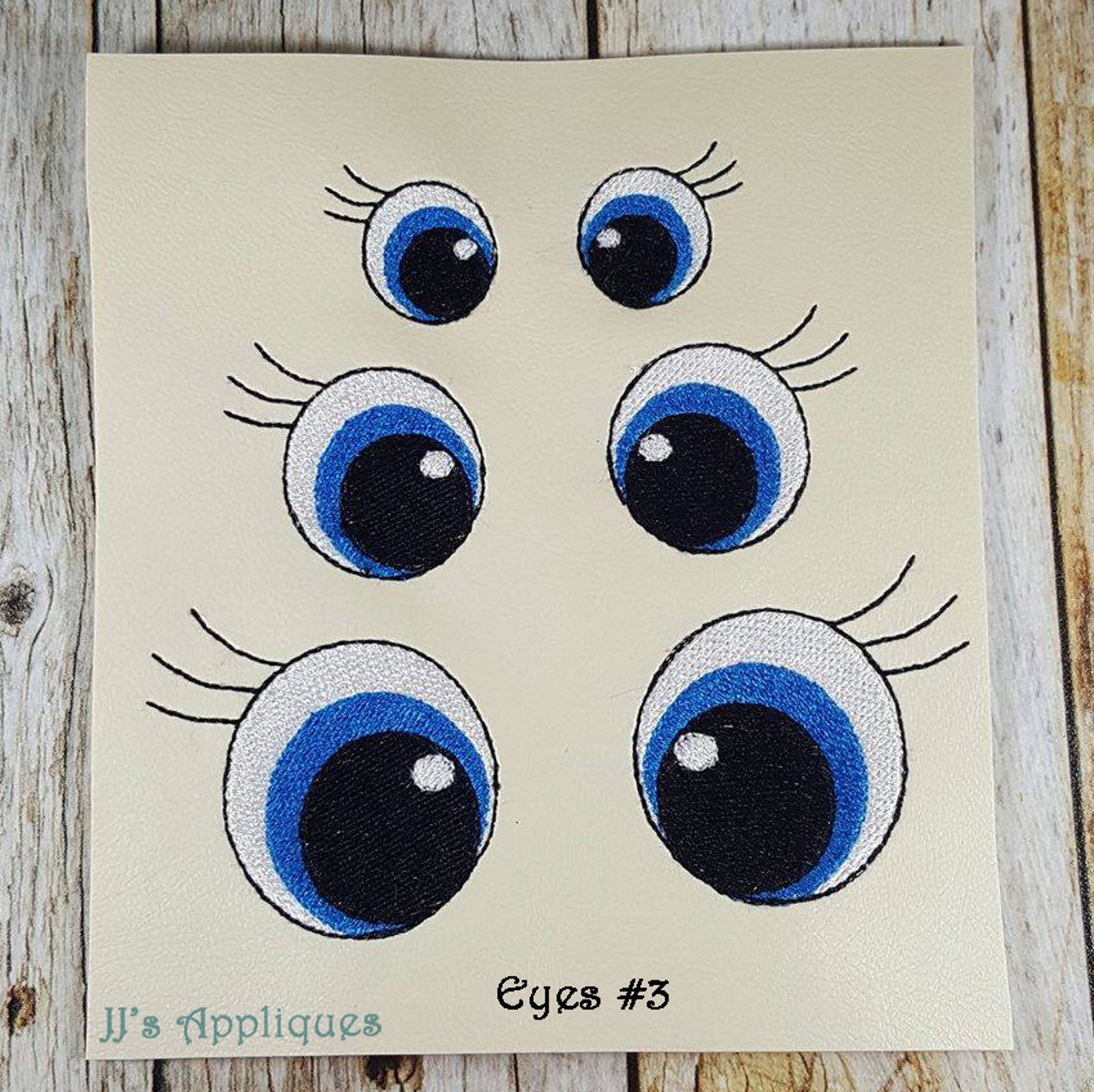 Eyes Embroidery Designs Lot of 6 Eye Styles for 4x4 Hoop 1 Etsy