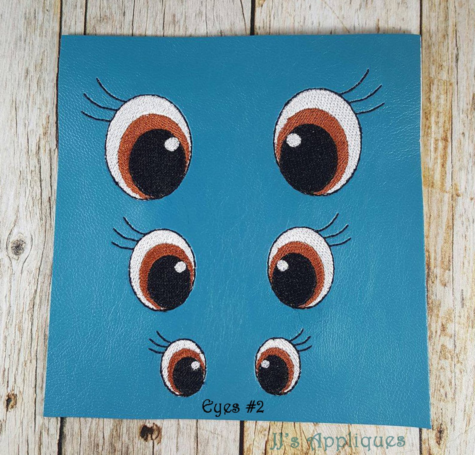 Eyes embroidery designs lot of 6 eye styles for 4x4 hoop 1  etsy