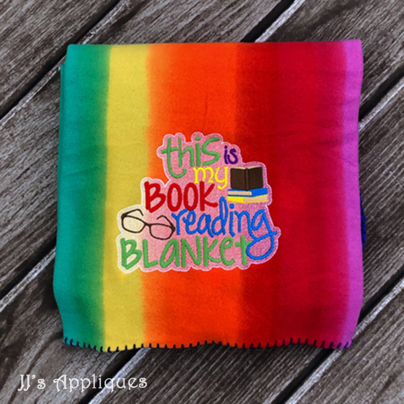 Blanket Saying This is My Book Reading Blanket 5x7 6x10 Etsy