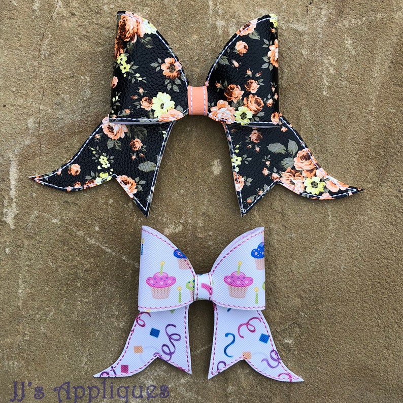 Ith cheer bow embroidery design 2 sizes with multiple  etsy Ith cheer bow embroidery design 2 sizes with multiple  etsy
